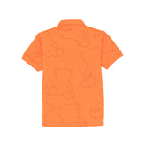 Boys All Over Printed Polo T-Shirt